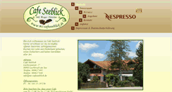 Desktop Screenshot of mc-cafeseeblick.de